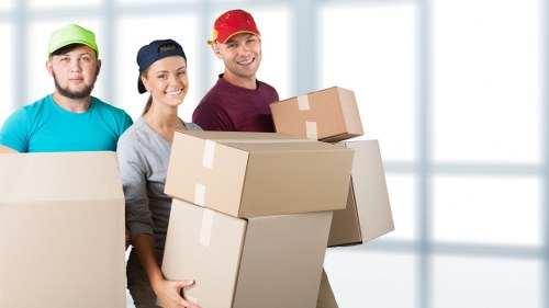 Prepared furniture storage in Putney with labelled and protected items
