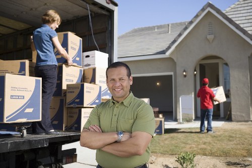 Putney home renovation with belongings moved into mobile self storage