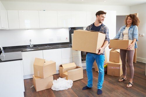 Furniture and household items stored securely in Putney