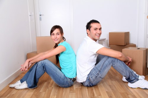 Organised packing for office removals Putney